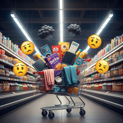 Carrello di acquisti emozionali