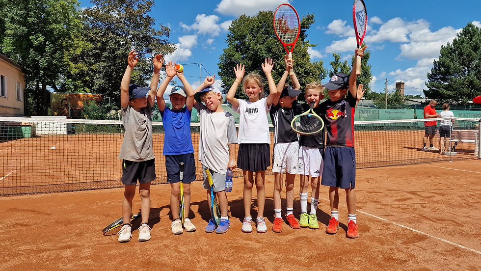 Vorfreude bei den Kids auf das Turnier