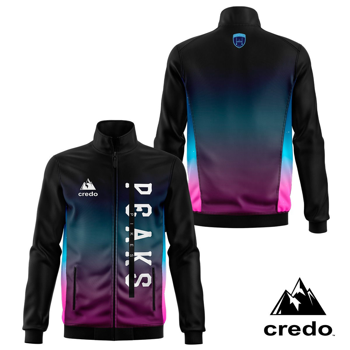 Pikes Peaks Women's Rugby Track Jacket — Dryshell