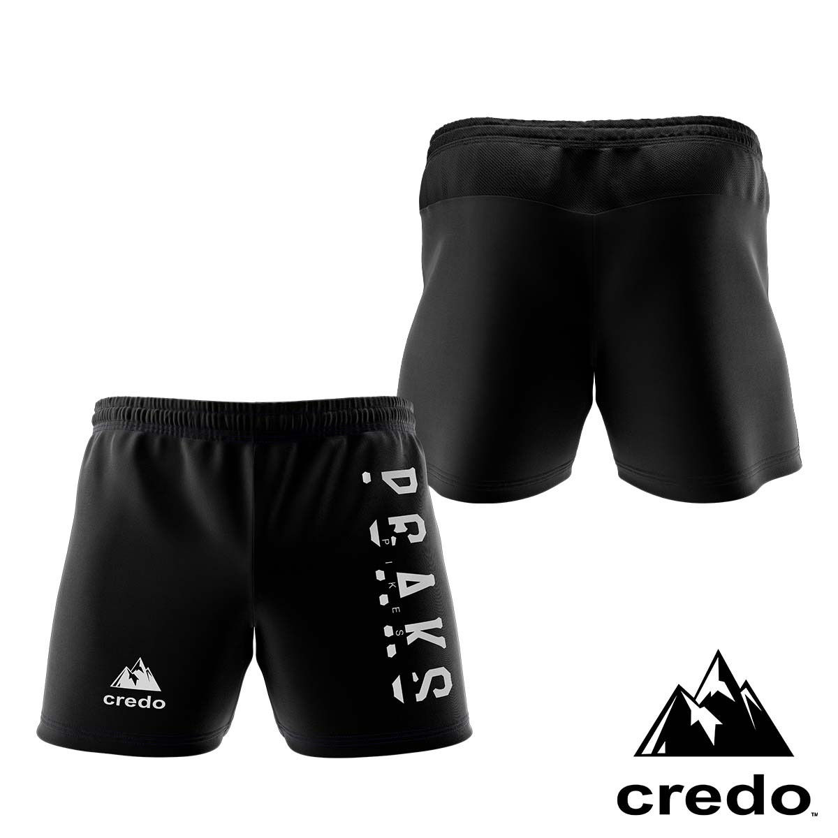 Pikes Peaks Women's Rugby On-Field Match Shorts Woven