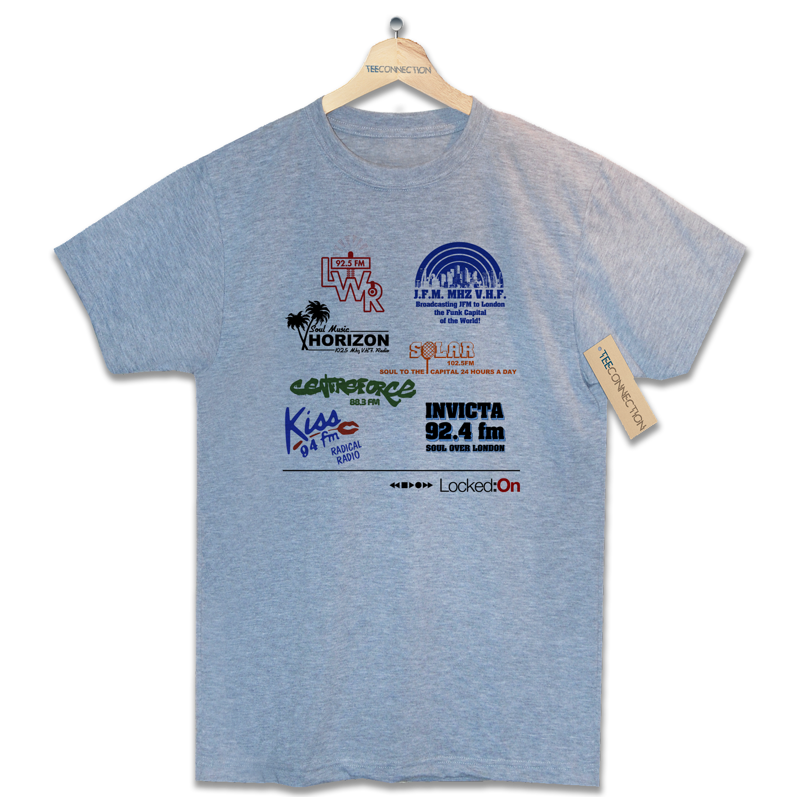 'Locked:On' Pirate Radio T-shirt