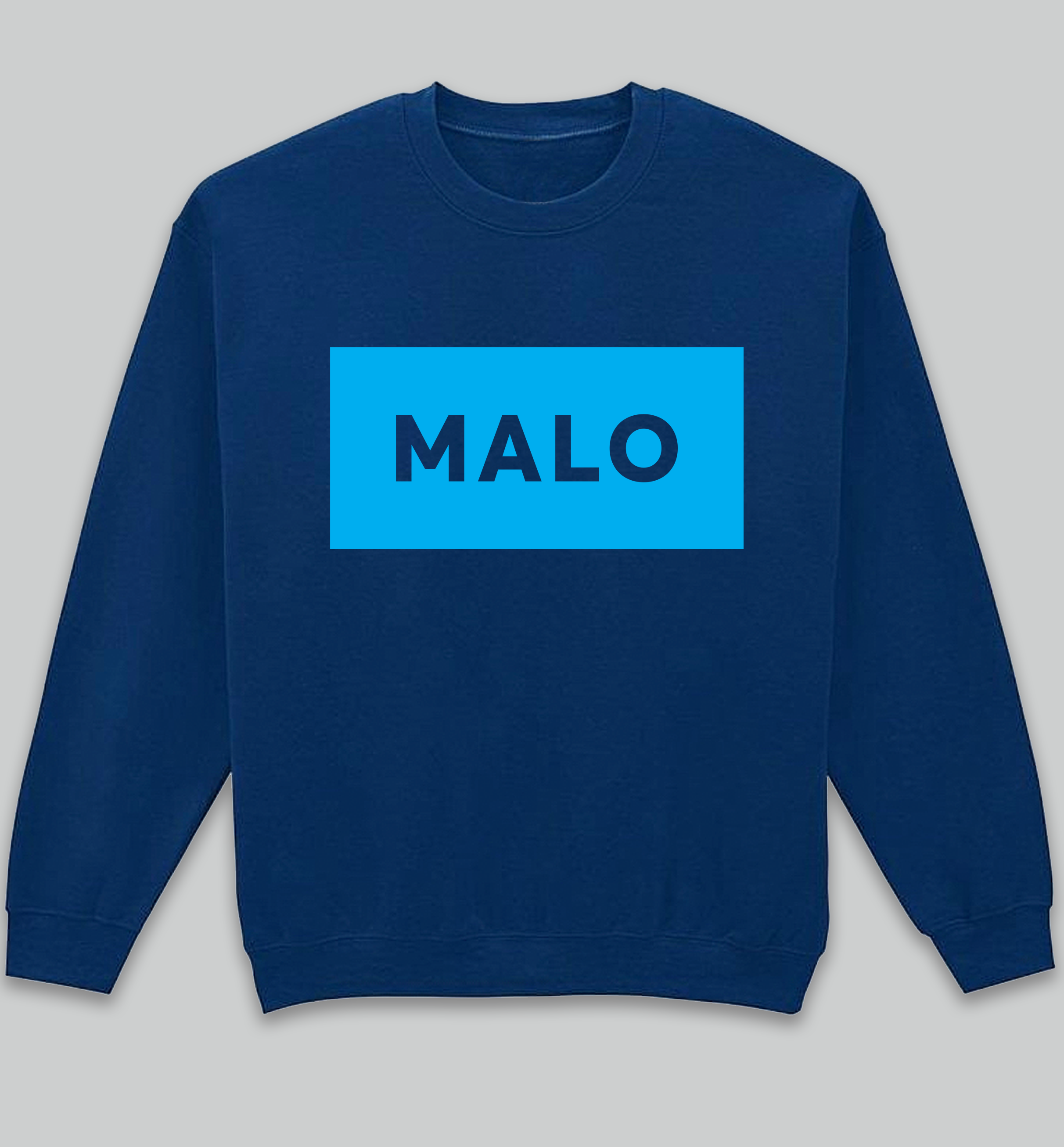 Malo print sweatshirt