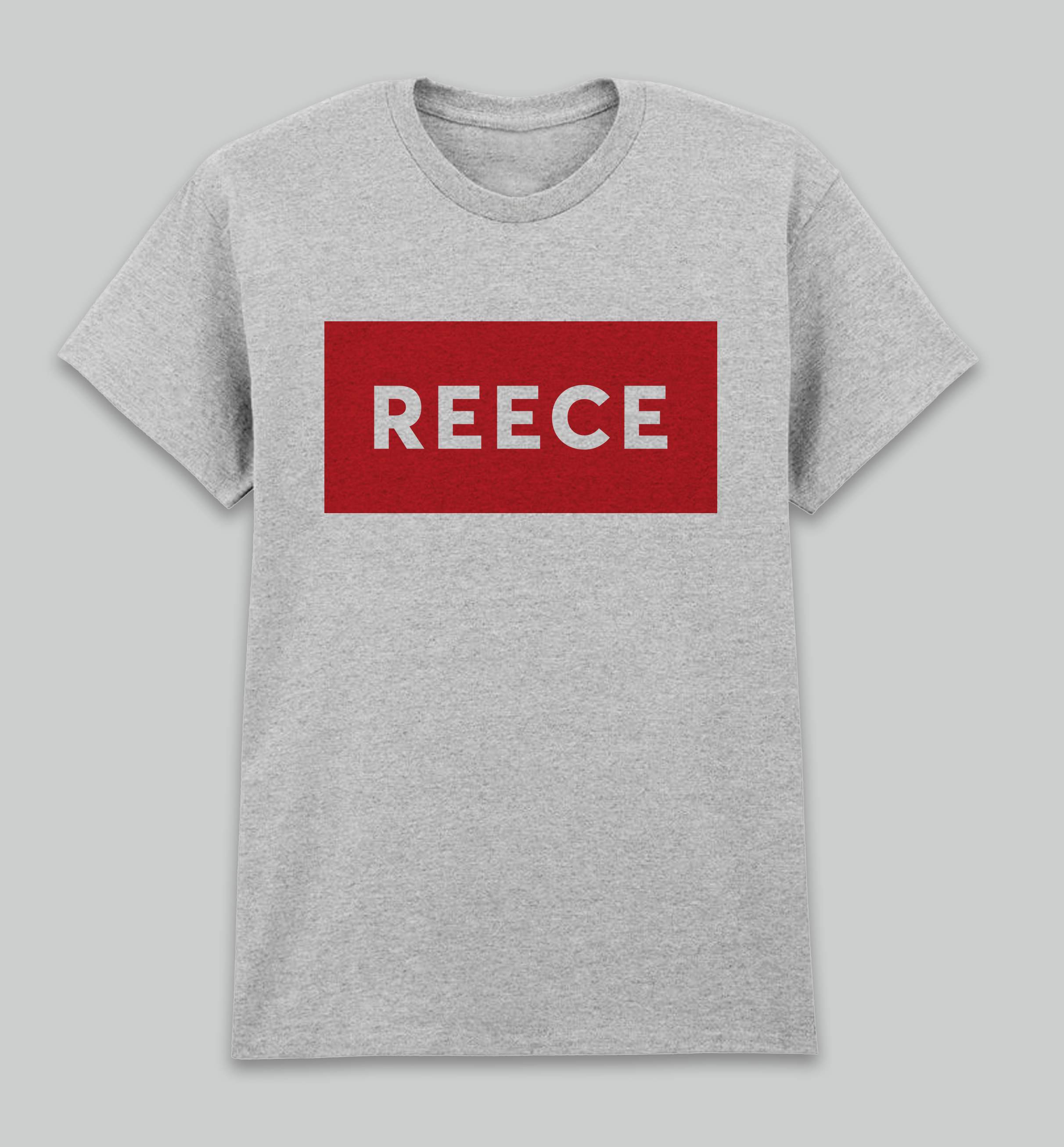 Grey Reece print t-shirt