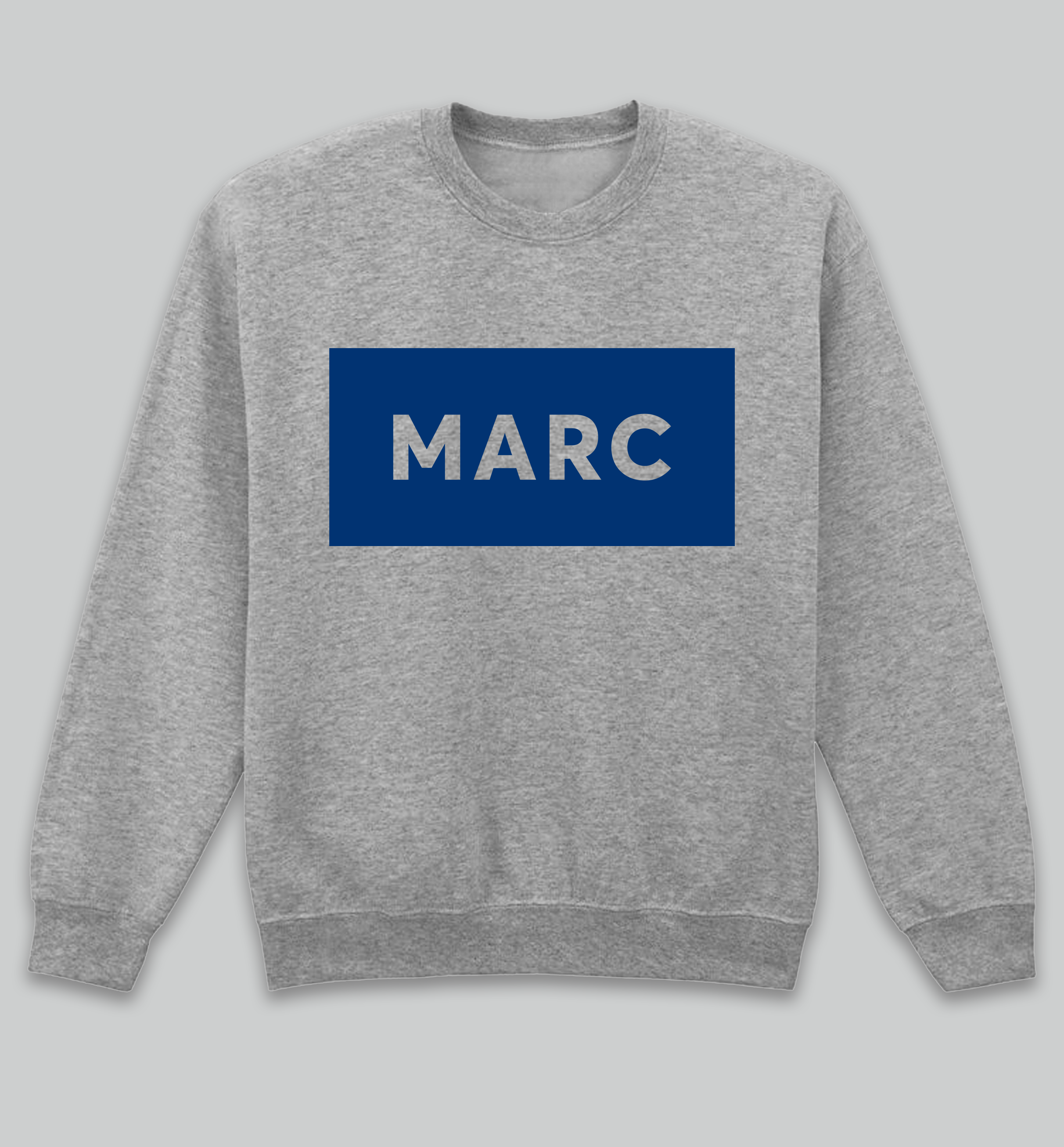 Marc print sweatshirt