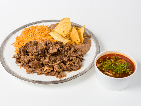 Birria Plate at Pepe's Tacos
