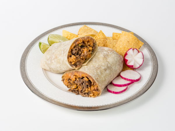 Combination Burrito at Pepe's Tacos