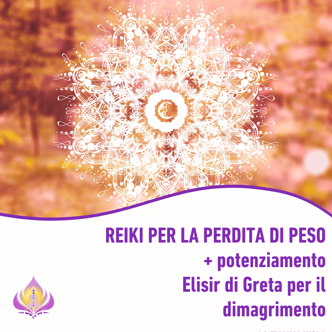 Reiki per la perdita di peso - Elisir di Greta