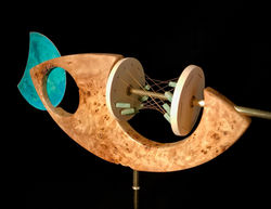 Jade Hyperbola Whirligig