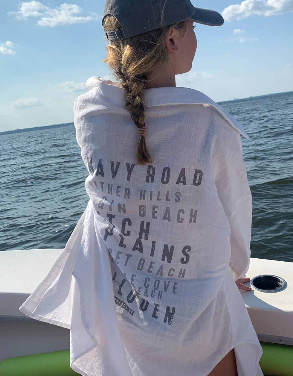 Thumbnail: INMTK Beaches Boyfriend Shirt