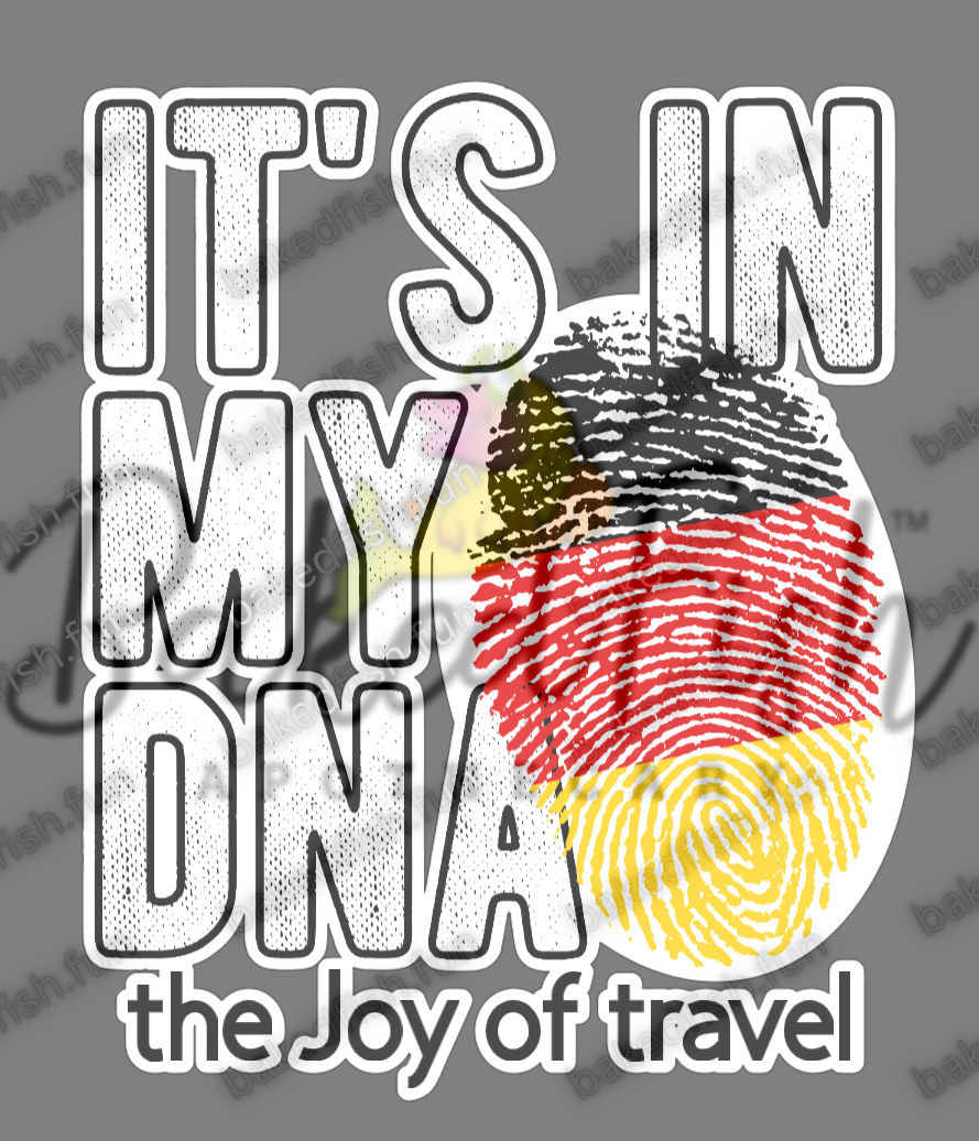 The Joy of Travel German DNA T-Shirt
