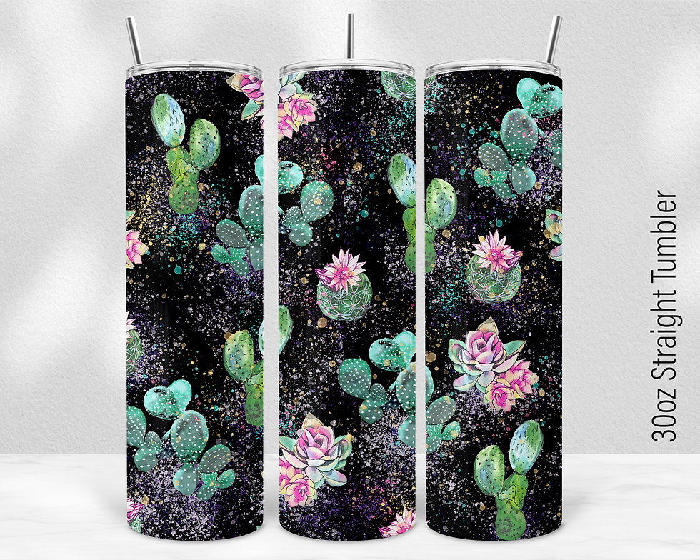 Thumbnail: 20 oz. Floral Themed Stainless Tumblers - 1
