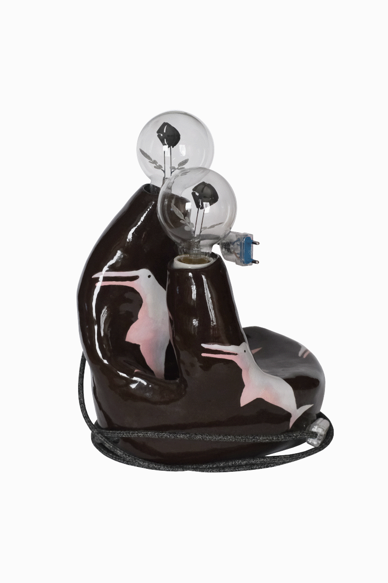 Pink dolphin nightlight