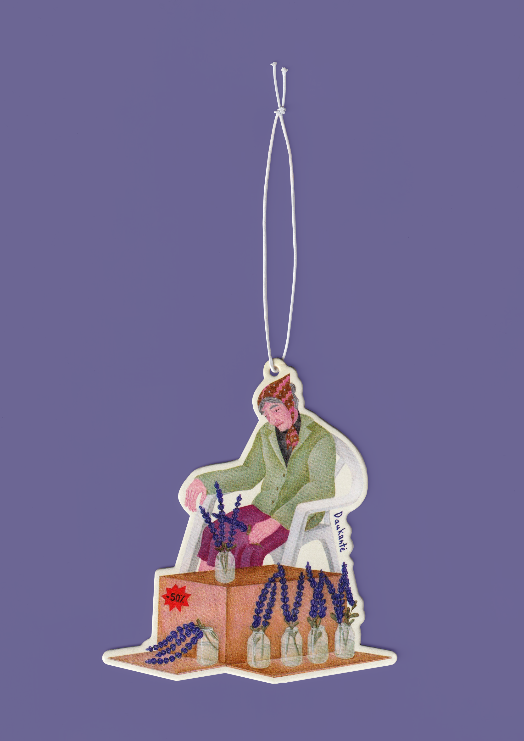 Lavender air freshener