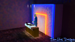 BGD Design for reactive DJ wall