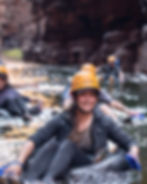 One happy human paddling carefree down one of the class 6 gorges in Karijini National Park. (photo credit Anton Wilk)