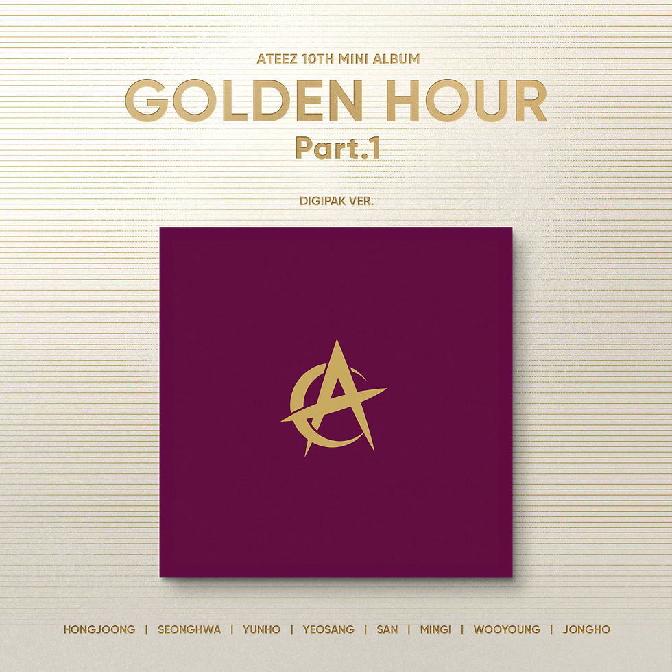 ATEEZ - GOLDEN HOUR : Part.1 - Digipack Ver. (Random)