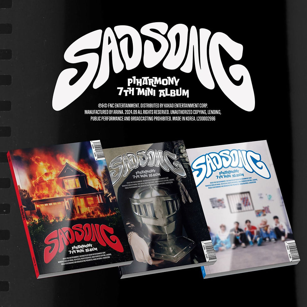 P1Harmony | 7th Mini Album - SAD SONG (Random)+ POB