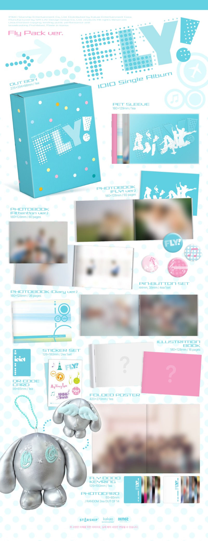 Thumbnail: IDID | 1st Single Album - FLY! (Fly Pack Ver.) (Limited Ver.)