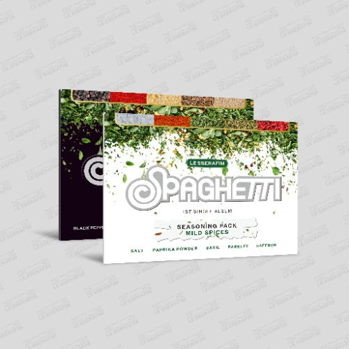 LE SSERAFIM | 1st Single Album - SPAGHETTI (Weverse Albums Ver.)