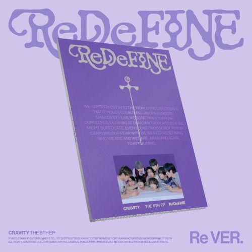 CRAVITY | 8th Mini Album - ReDeFINE (Re VER.)
