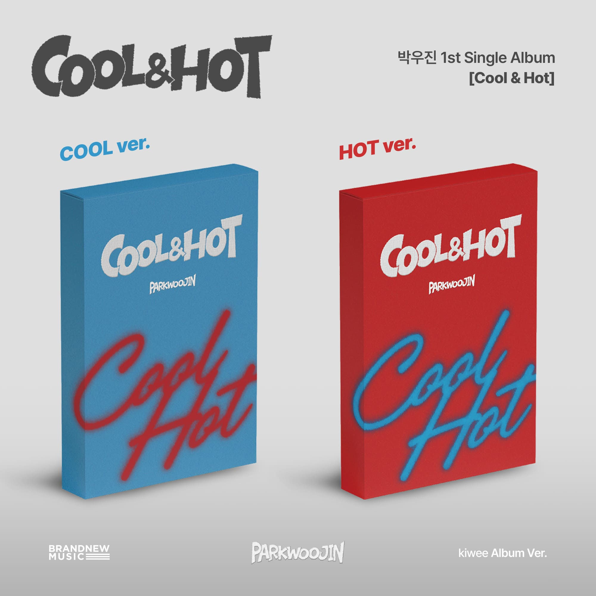 PARK WOO JIN (AB6IX) | 1st Single Album - Cool & Hot