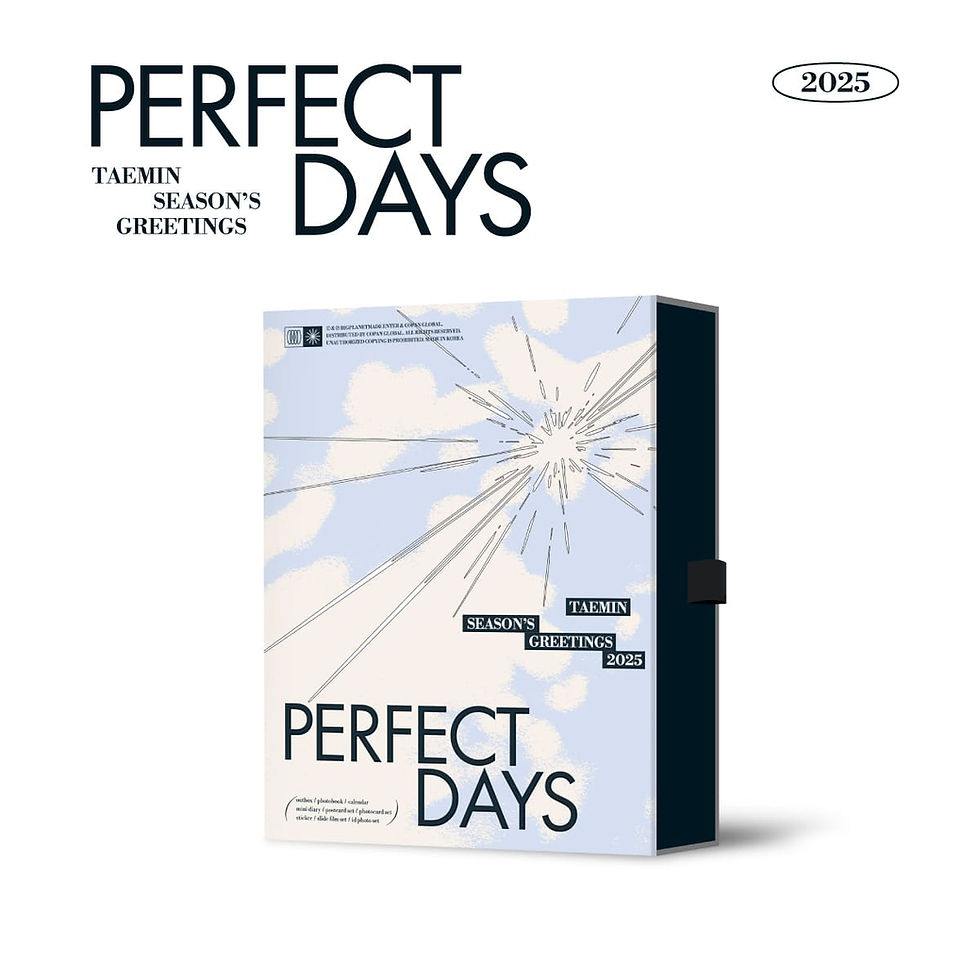 TAEMIN 2025 Season Greetings | Perfect Days