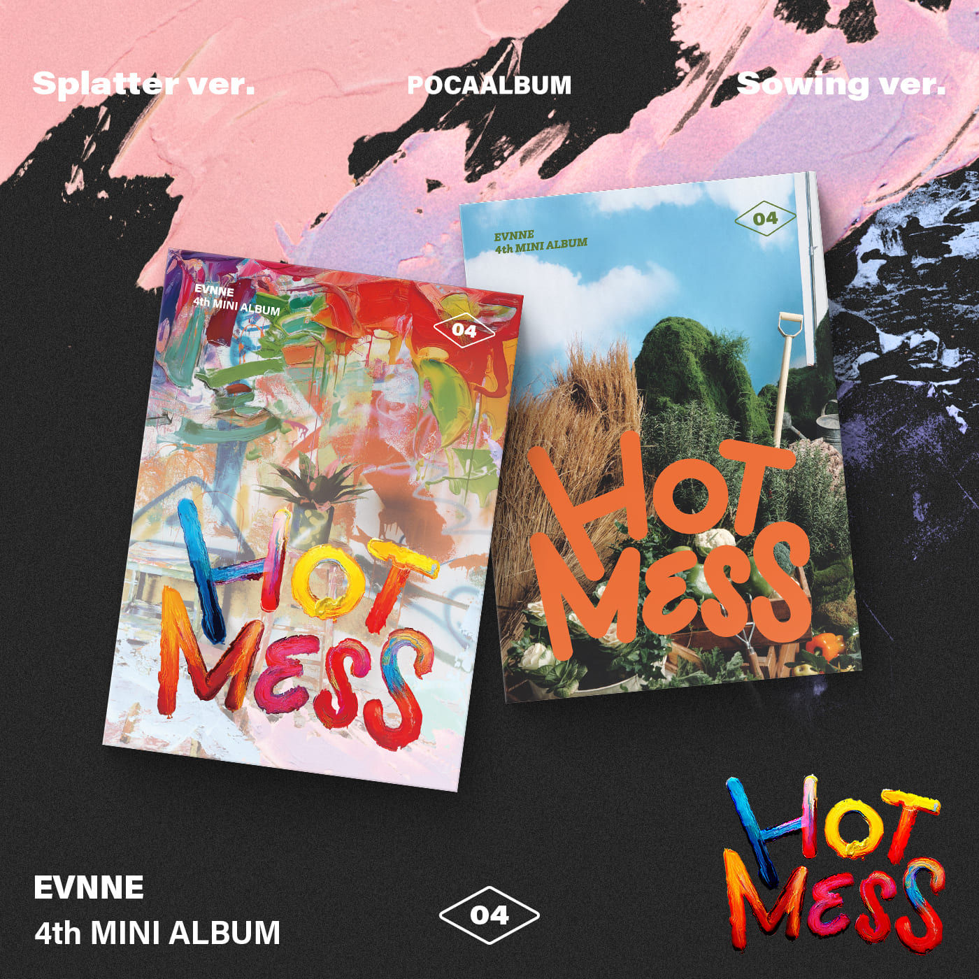 EVNNE | 4th Mini Album - HOT MESS (POCA Ver.)