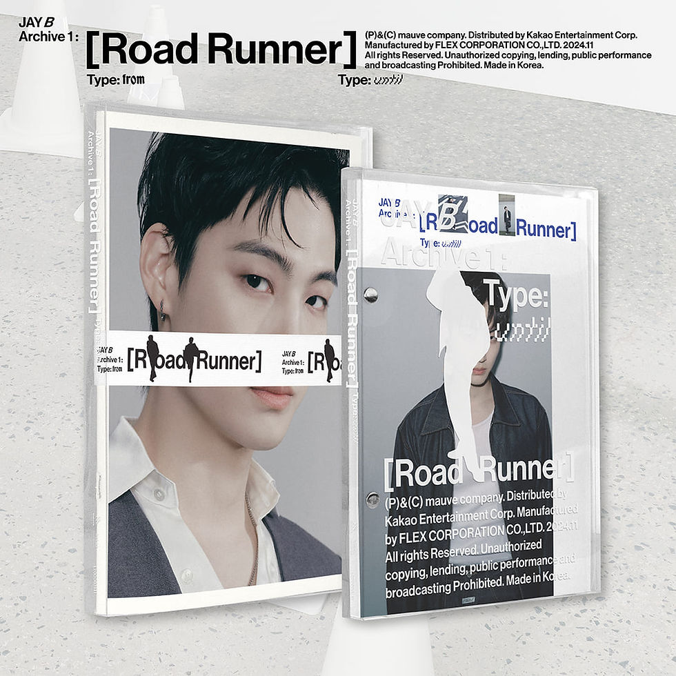 JAY B 1st Album | Archive 1: [Road Runner] (TYPE : from Ver. / TYPE : until Ver.) RANDOM
