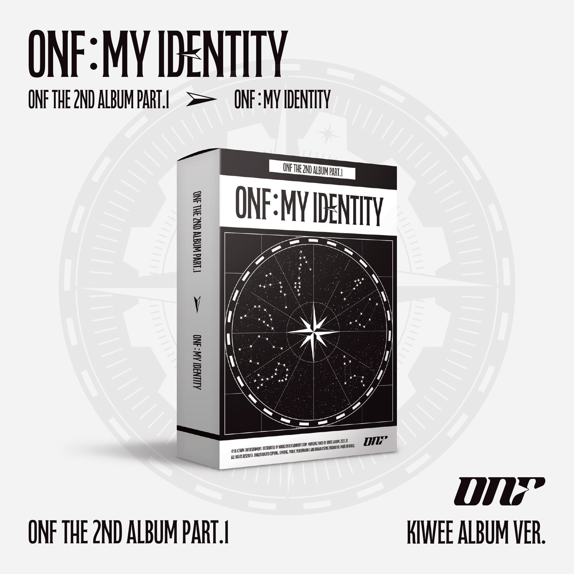 ONF | 2nd Album Part.1 - ONF:MY IDENTITY (kiwee ALBUM)