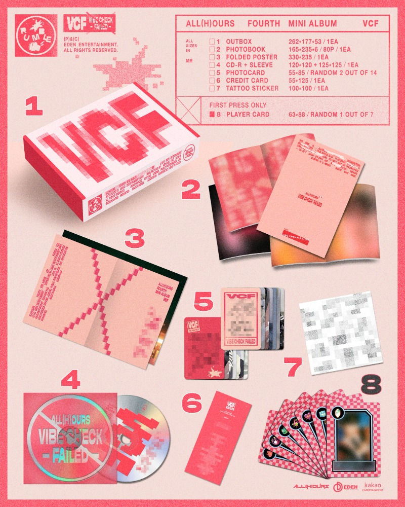 Thumbnail: ALL(H)OURS | 4th Mini Album - VCF (Standard ver.)