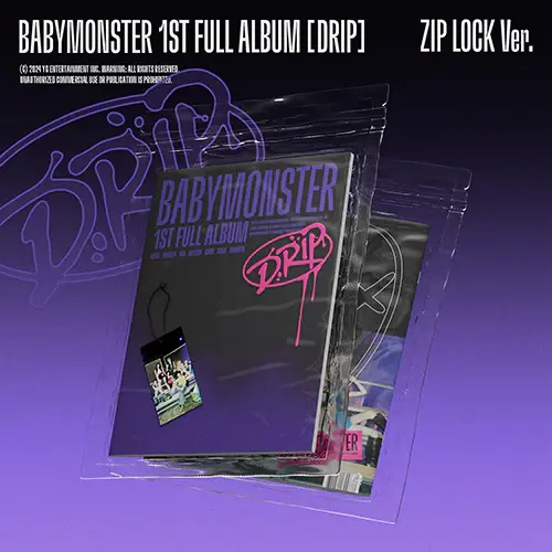 BABYMONSTER | 1st Full Album - DRIP (ZIP LOCK Ver.)