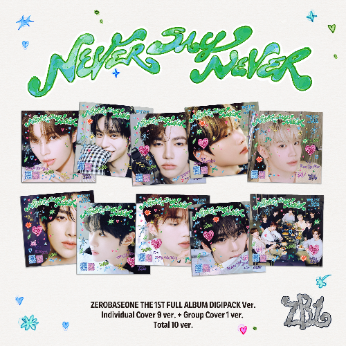 ZEROBASEONE | 1st Full Album - NEVER SAY NEVER (DIGIPACK Ver.)