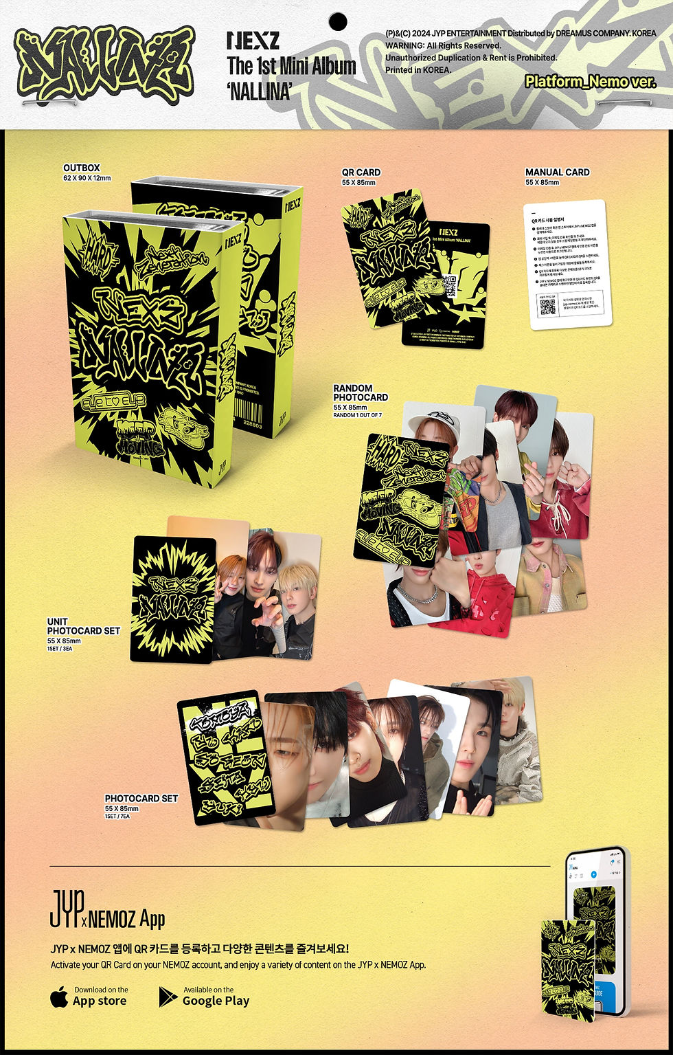 Thumbnail: NEXZ | 1st Mini Album - NALLINA (Platform Album Ver.)