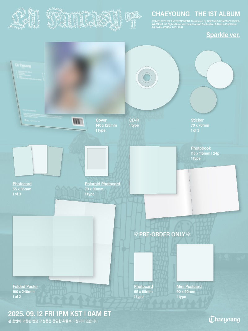 CHAEYOUNG | 1st Album - LIL FANTASY vol.1 (Sparkle Ver.)