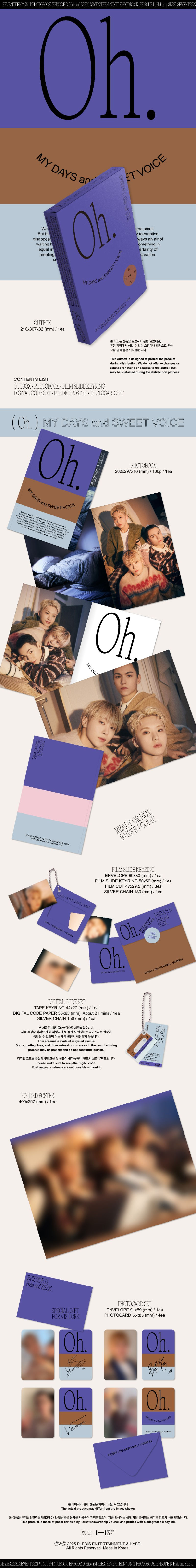 Thumbnail: SEVENTEEN Unit Photobook - Episode: Oh, My Days and Sweet Voice