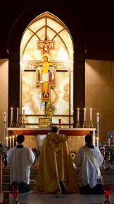 Sacred Heart Overnight Candlelight Adoration on June 11th, 2026