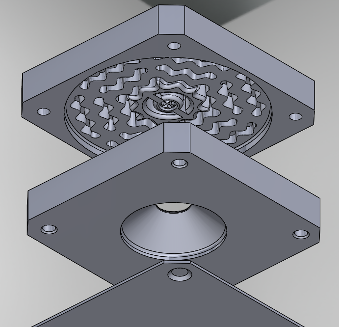 3 part mold bottom up