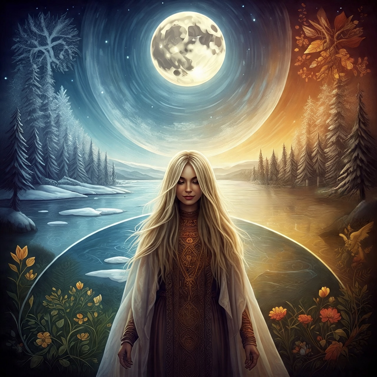 Vollmond-Meditationen im Monatszyklus