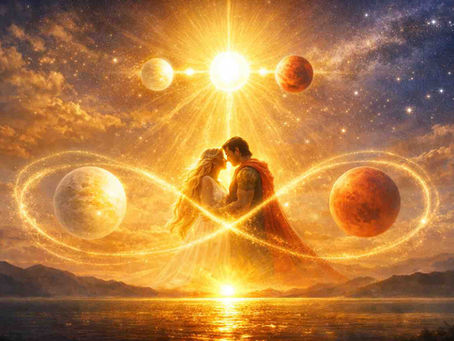 Die kosmische Hoch-Zeit im Januarlicht