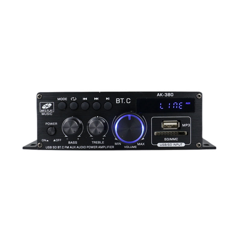 Miniatura: AK380 Bluetooth Car Home 12V Power Amplifier Device