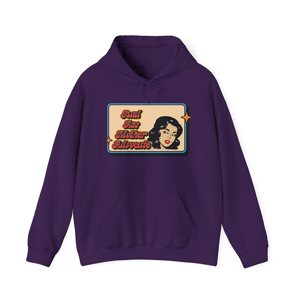 Thumbnail: Bad Ass Mother Advocate Hoodie