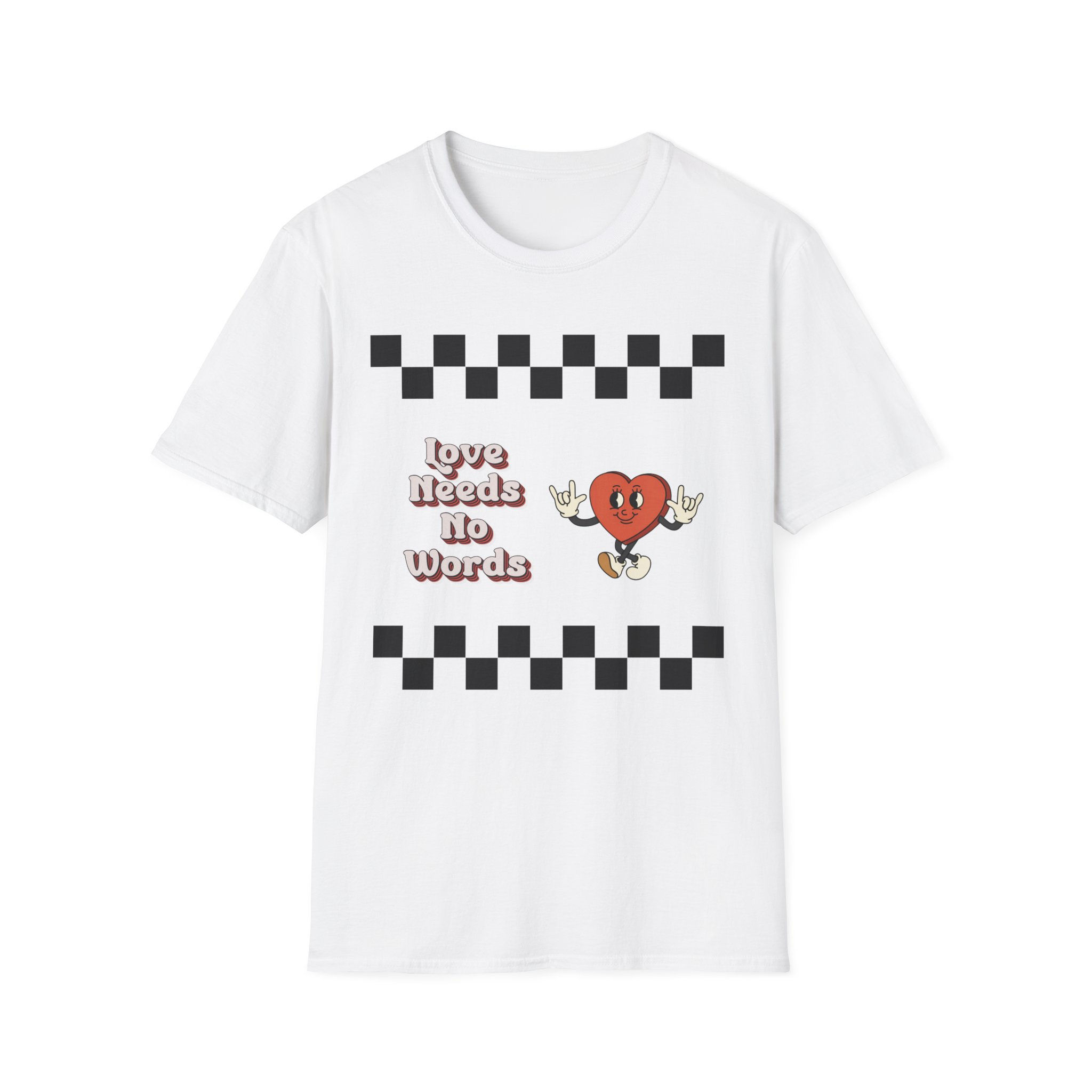Love Needs No Words T-Shirt — Autism & Nonverbal Advocacy Tee