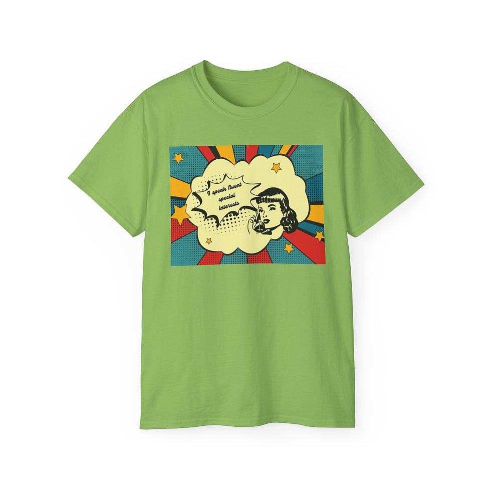 Thumbnail: Autistic Pride “I Speak Fluent Special Interests” T-Shirt