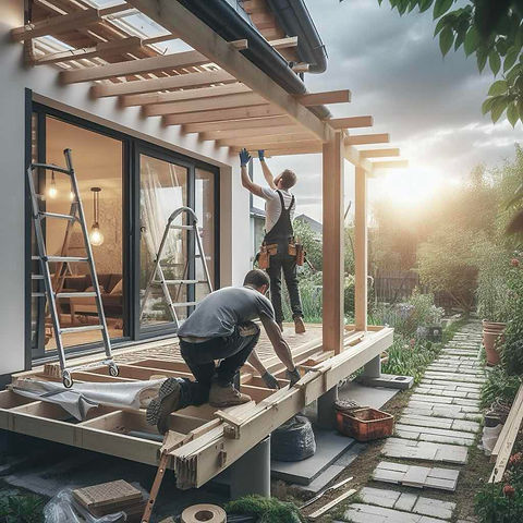 Installation veranda DMC ESPACE FERMETURE