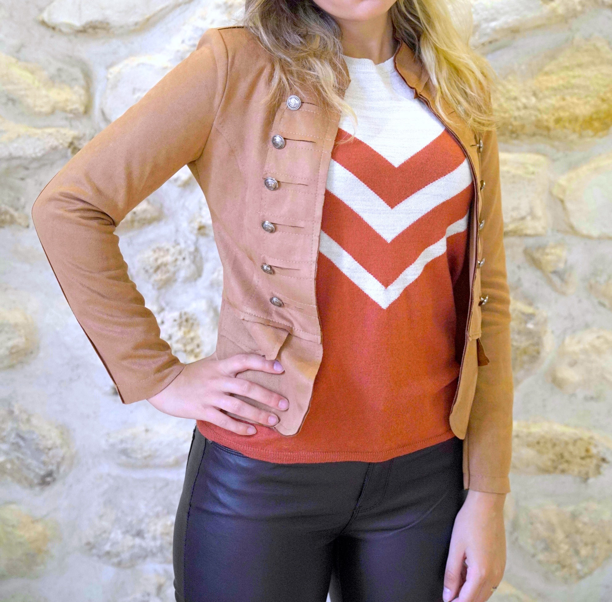 Veste Maelisse Beige