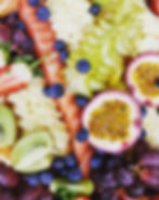 Seasonal sliced fruit- gf df vegan