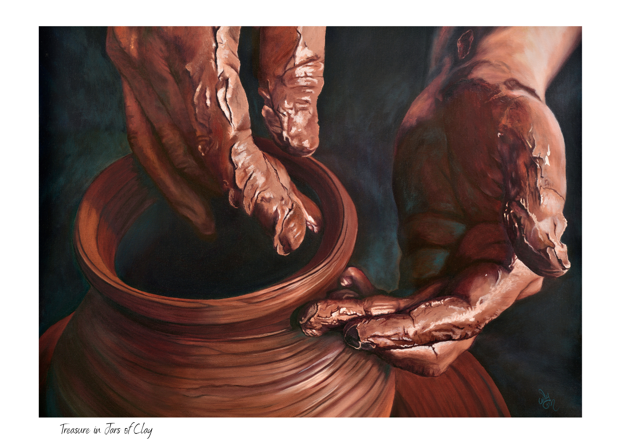 4 "Treasure in Jars of Clay" Cards