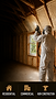 Spray Foam Insulation being installed inside new construction