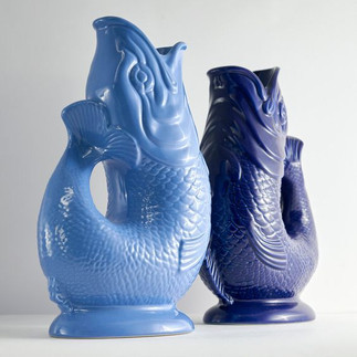 Carafes Gluggle bleu