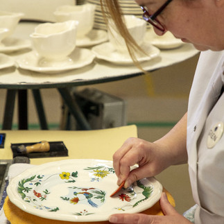 Application d'un décor, Gien